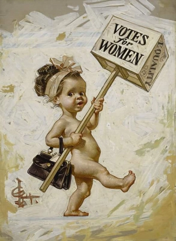 女性への投票 1911
