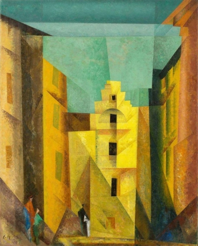 Gelbe Gasse - Yellow Lane - 1932