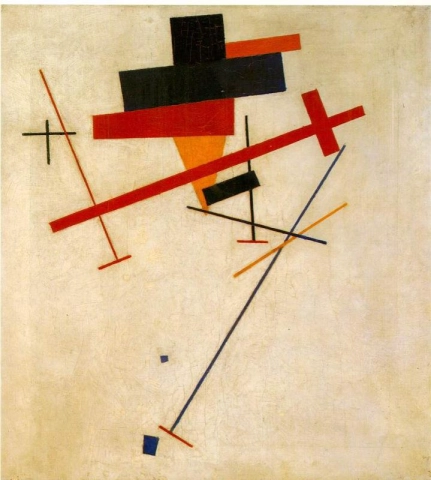 Suprematistinen maalaus - 1916