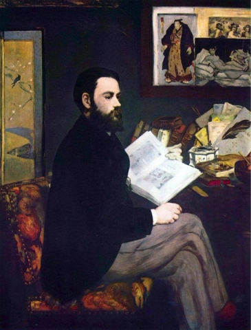 Retrato de Émile Zola