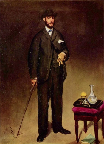 Portret van Theodore Duret