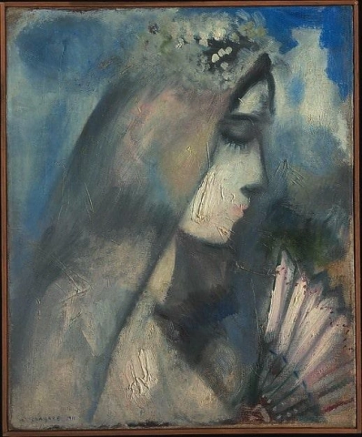 Novia con abanico - 1911