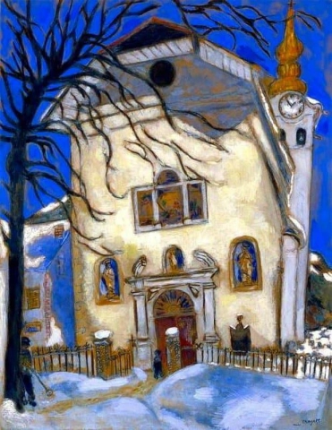 Iglesia Coperta Dalla Neve 1927
