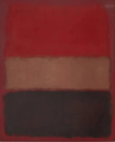 No. 46 Black Ochre Red Over Red 1957