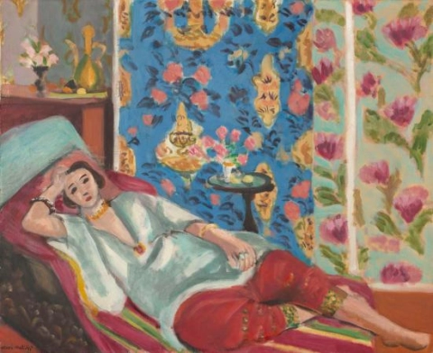 Odalisque in Red Panties