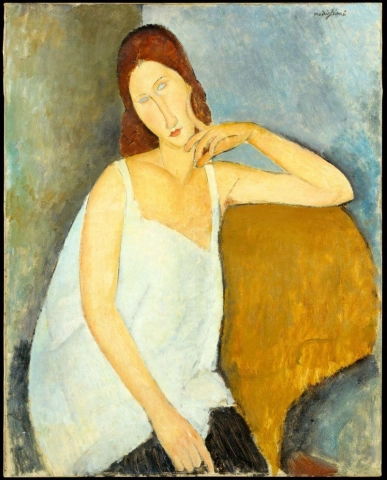 Portrait Of Jeanne Hebuterne