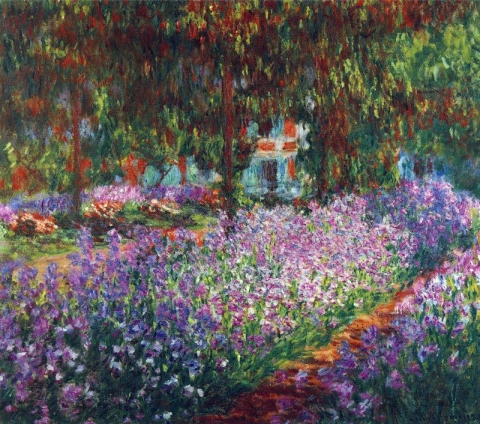 Monets trädgård i Giverny
