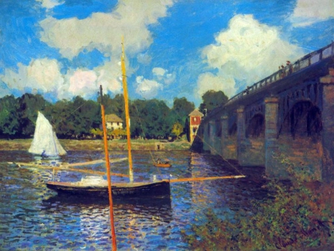Il ponte stradale dell'Argenteuil