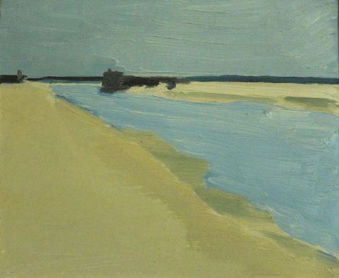شاطئ المناظر الطبيعية 1954