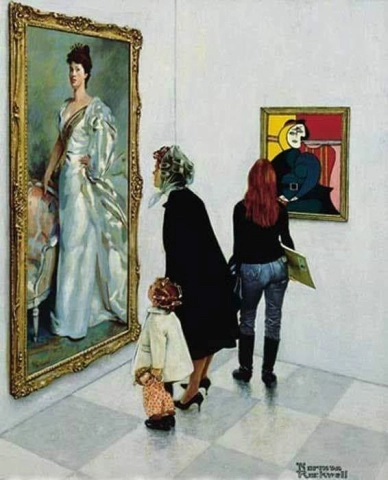 Picasso Vs Sargent The Way It Is 1966