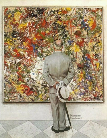 Tuntija Jackson Pollock 1961