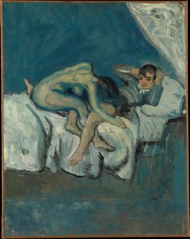 Erotische scène La Douceur 1903