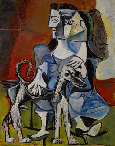 Woman With Dog 1962
