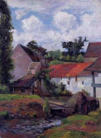 Granja en Osny, 1883