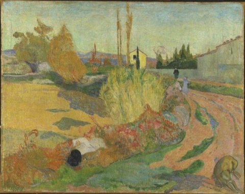 アルルの風景、1888年