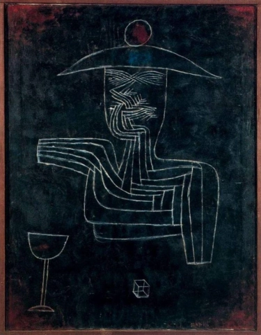 Geist Bei Wein Und Spiel - Ghost Appearing While Drinking Wine And Gambling - 1927