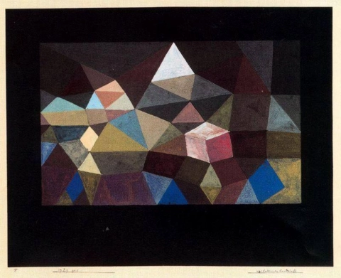 Kristallinische Landschaft, 1929