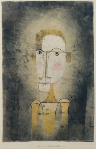 黄色い男の肖像 1921