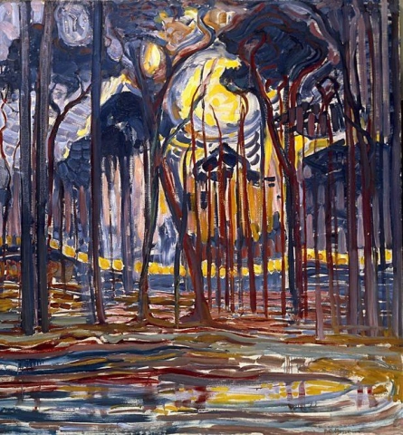 Wald bei Oele 1908