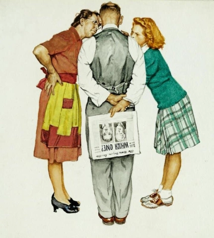 أمريكا في صناديق الاقتراع - الآن يا أبي، استمع إلينا، 1944