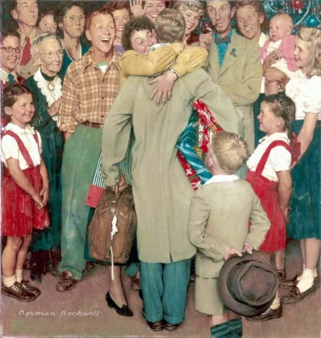 Julens hemkomst 1948