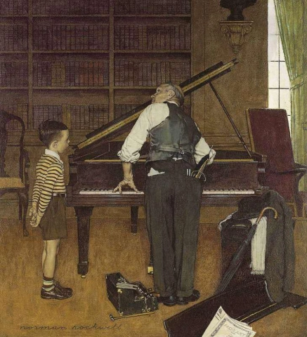 Afinador de pianos 1947
