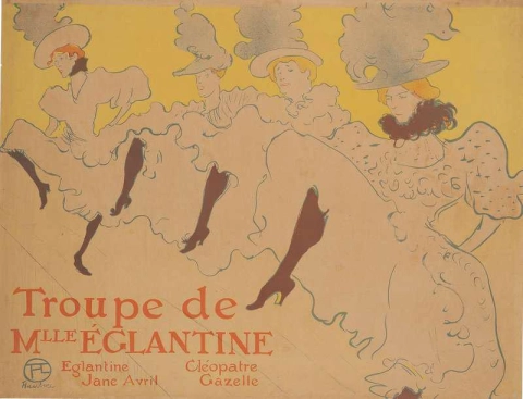 Die Truppe von Madamoiselle Eglantine 1896