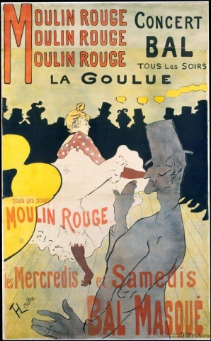 Rode Molen. La Goulue 1891