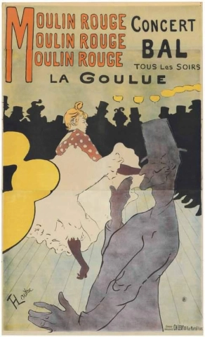 Moulin Rouge - La Goulue 1891
