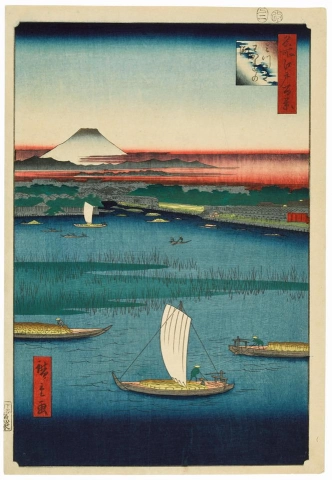 Utagawa Hiroshige, Período Edo 1857