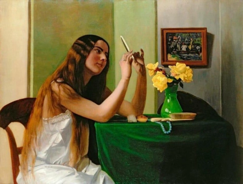 Pesupöydässä 1911