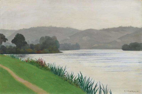 塞纳河畔图尔内多斯灰色效果 1921