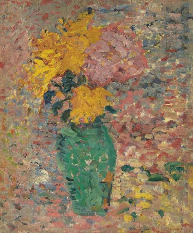 Buquê de flores por volta de 1895
