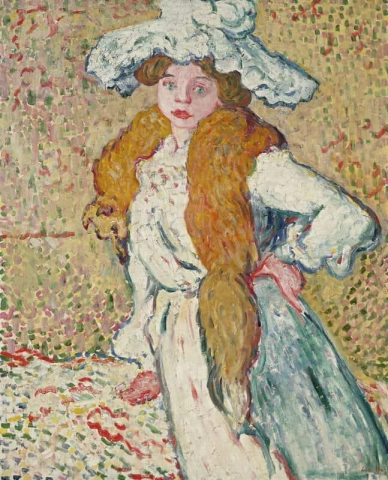 Porträtt av Madame Valtat ca 1904