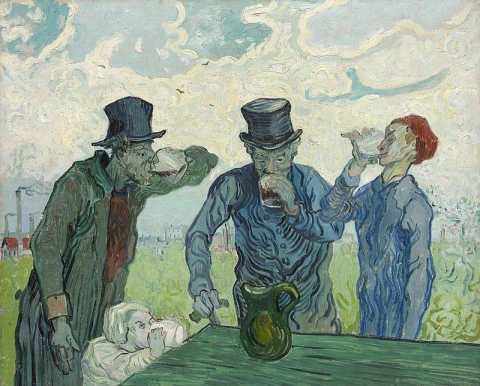 술꾼들 1890