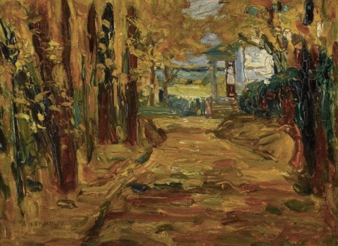 Park Von St. Cloud - Herbst I 1906