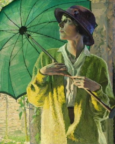 William John Leech, Auringonvarjo noin 1913