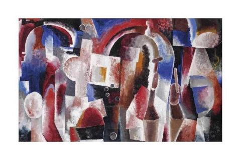 Composition With Arches 1920