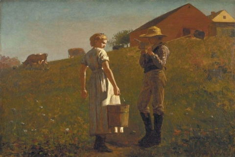 Winslow Homer, Uma Reunião de Temperança 1874