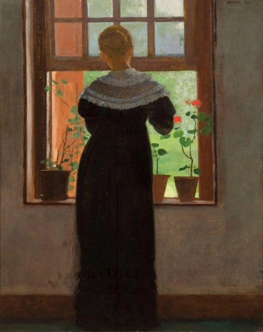 وينسلو هومر، نافذة مفتوحة، 1872