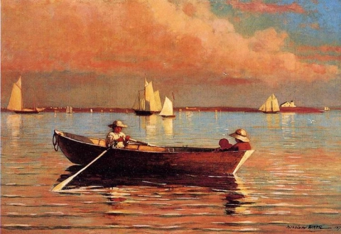 Winslow Homer Gloucesterin satama 1873