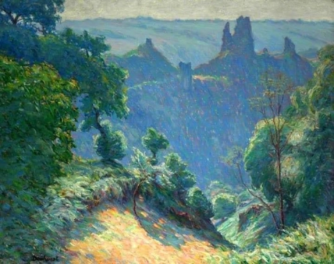 Wynford Dewhurst, An Ancient Stronghold In France 1910