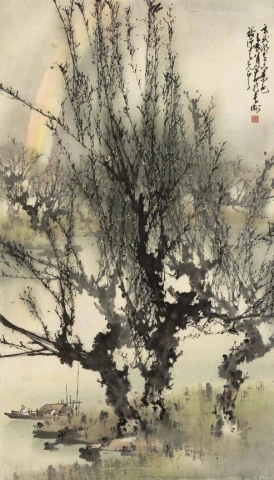 تشاو شاوانغ قوس قزح فوق البحيرة - 1952