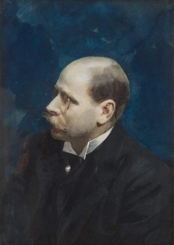 Een portret van Ernst Morris Bratt