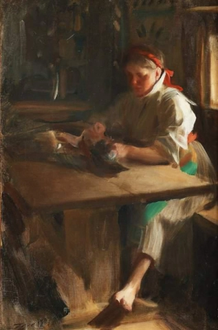 Ida Plockar Fagel 1907