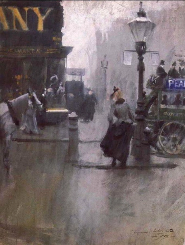 Prenten uit Londen 1890