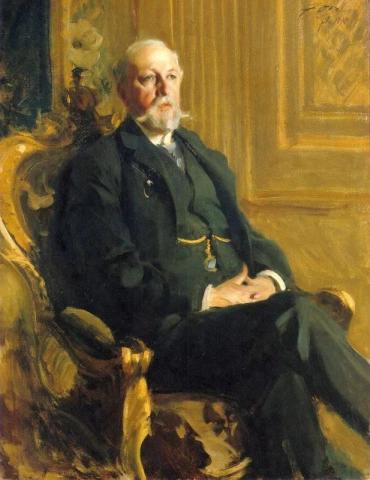 Оскар II Шведский 1898 г.