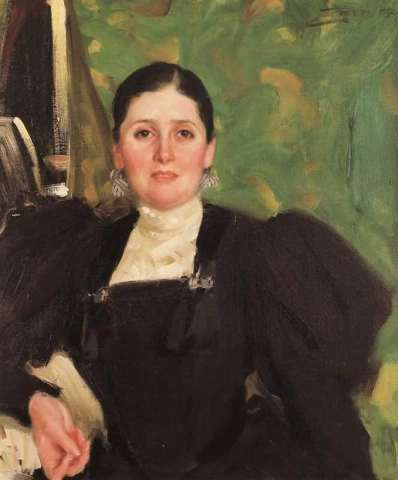 Retrato de Marta Marckwald 1896