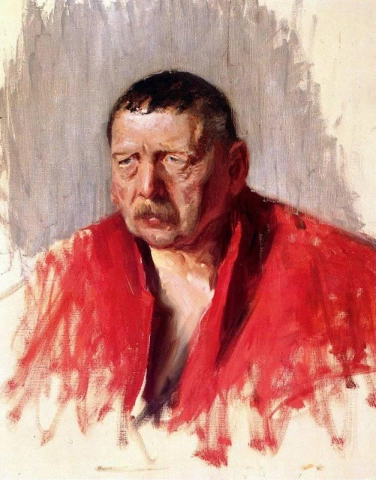 佐恩肖像，约 1916 年