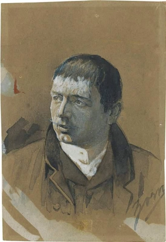 Selbstporträt um 1885